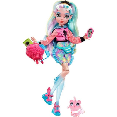 Лялька Monster High Basic-G3 Laguna Blue - Монстер Хай Лагуна Блю з аксесуарами та вихованцем (HHK55)