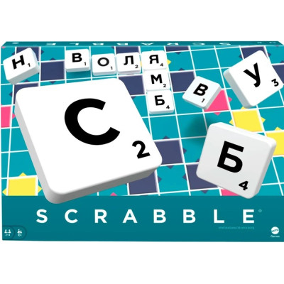 Настільна гра "Scrabble" Оригінал (укр.) Mattel (BBD15)