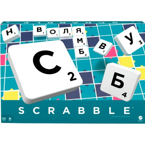 Настільна гра "Scrabble" Оригінал (укр.) Mattel (BBD15)