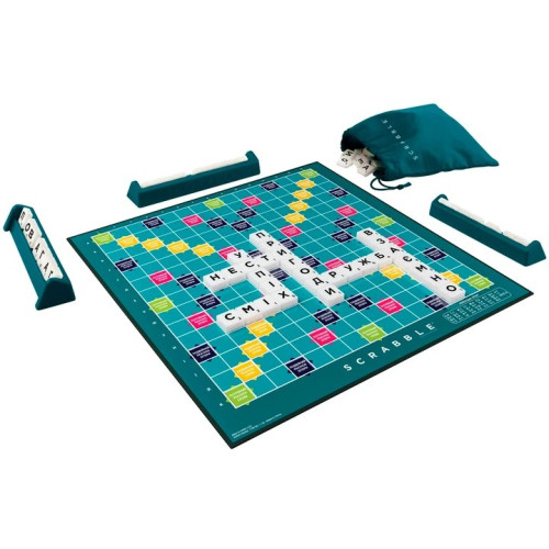 Настільна гра "Scrabble" Оригінал (укр.) Mattel (BBD15)