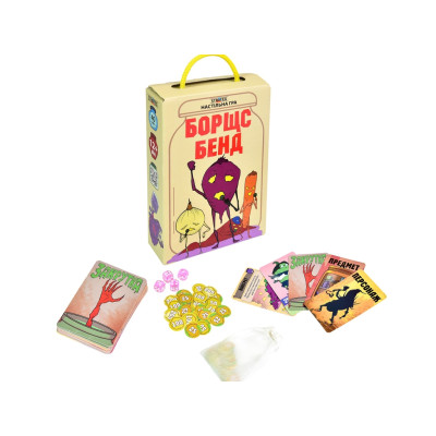 Настільна гра "Борщ Бенд", 12+, Strateg