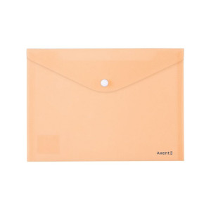Папка на кнопці Pastelini A5 персикова. Axent 1522-42-A
