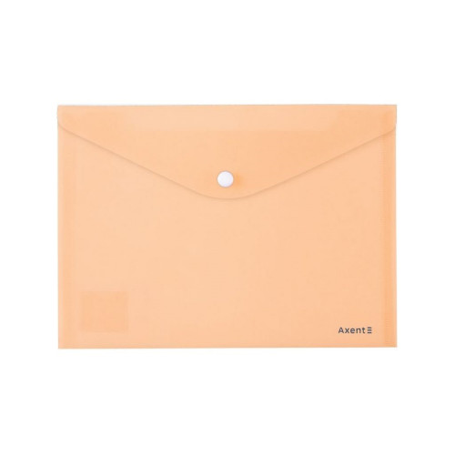 Папка на кнопці Pastelini A5 персикова. Axent 1522-42-A