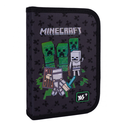 Пенал твердий одинарний з клапаном YES HP-03 Minecraft Team