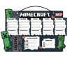 Шкільний розклад Yes Minecraft.Boom картон ламінований 30х40 см