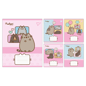 Зошит А5/12 арк YES Pusheen Funny, 767603 Лінія