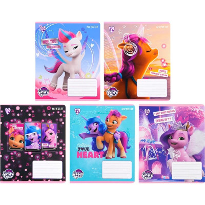 Зошит учнівський Kite My Little Pony movie 12 аркушів Клітинка (LP22-232)
