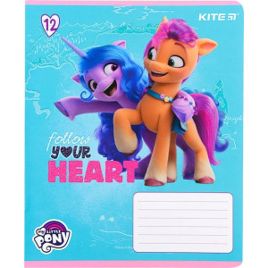 Зошит учнівський Kite My Little Pony movie 12 аркушів Клітинка (LP22-232)