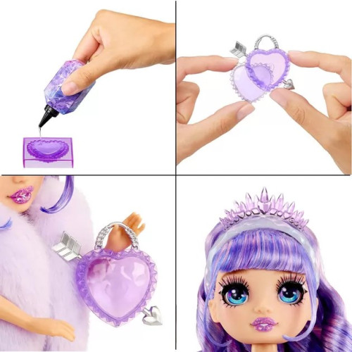 Ігровий набір з лялькою Rainbow High серії Creative Crystals" - Віолетта"
