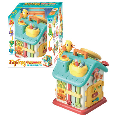 Будинок бізіборд 62638 WToys – українська мова, казки, пісні, скоромовки