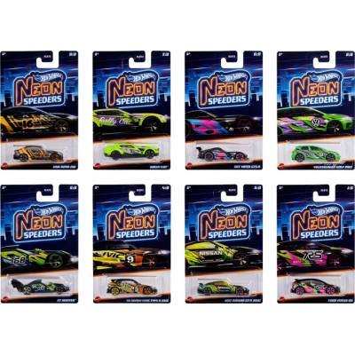 Тематична машинка Hot Wheels «Неонові перегони»