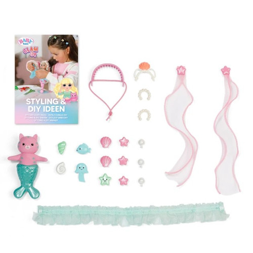 Лялька Baby Born Glam Up Русалонька Спаркл 28 см