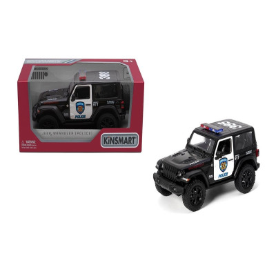 Модель джип JEEP WRANGLER Police металевий, інерційний
