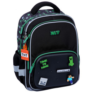 Рюкзак шкільний напівкаркасний Yes S-72M Minecraft Reality 550281