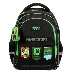 Рюкзак шкільний напівкаркасний Yes S-115M Minecraft Mode 550298