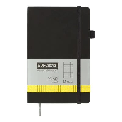 Блокнот Buromax PRIMO формату А5 — це стильний та практичний блокнот для щоденних записів, навчання, роботи та планування