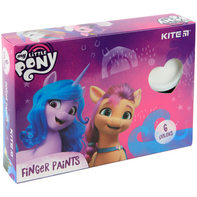 Фарби пальчикові Kite My Little Pony 6 кольорів