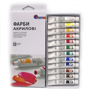 Фарби акрилові Josef Otten Basics Plastic-tub 12×12 мл