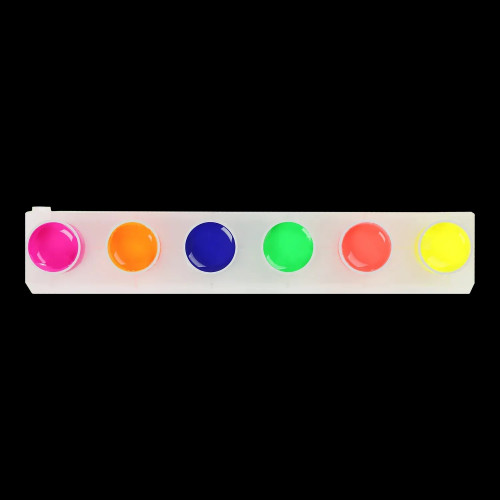Фарби гуашеві Zibi NEON KIDS Line 6х20 мл