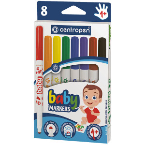 Фломастери Centropen Baby набір 8 шт