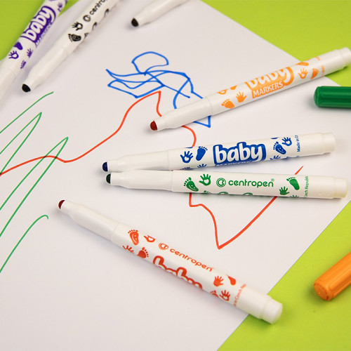 Фломастери Centropen Baby набір 8 шт