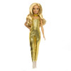 Лялька Barbie модниця в золотистому комбінезоні