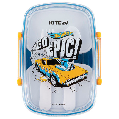 Ланчбокс з наповненням Kite Hot Wheels , 750 мл