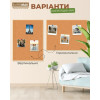 Дошка коркова Buromax 45×60 см дерев'яна рамка