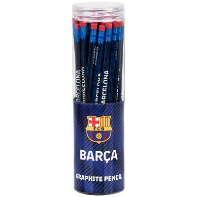 Олівець графітний Kite з гумкою FC Barcelona 