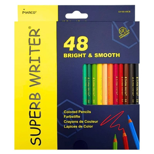 Олівці кольорові Marco Superb Writer 48 кольорів