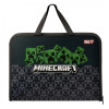 Папка-портфель YES FC на блискавці з тканинними ручками Minecraft Creepers