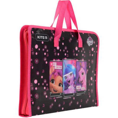 Папка-портфель на блискавці Kite My Little Pony  1 відділення, A4