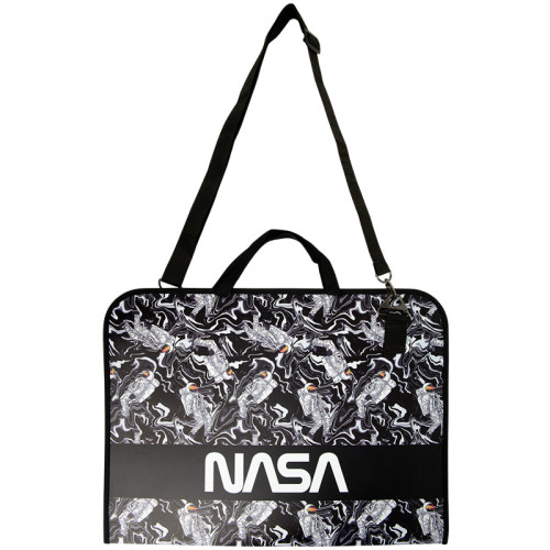 Папка-портфель на блискавці Kite NASA  1 відділення, A3+