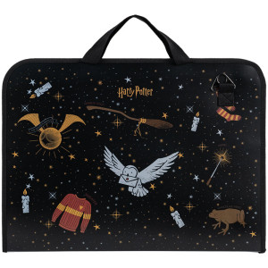 Папка-портфель А3+, на блискавці Harry Potter Kite