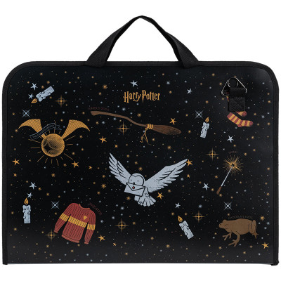 Папка-портфель А3+, на блискавці Harry Potter Kite