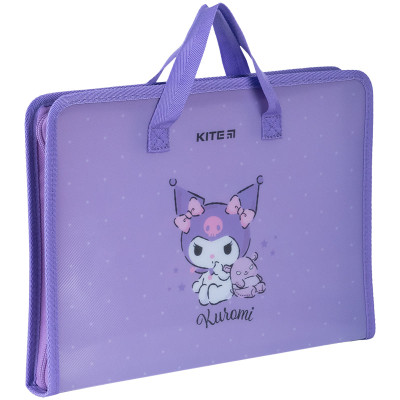 Папка-портфель на блискавці Kite Kuromi  1 відділення, A4