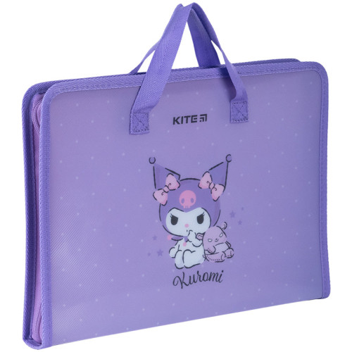 Папка-портфель на блискавці Kite Kuromi  1 відділення, A4