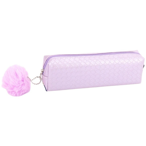Пенал шкільний Bourgeois 21х4.5х6 см pink&purple 