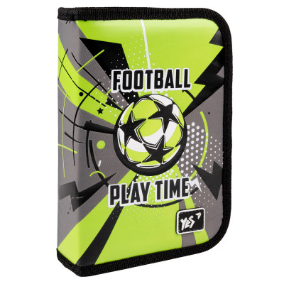 Пенал твердий YES одинарний з клапаном Football
