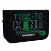 Пенал твердий YES одинарний з двома клапанами HP-04 Minecraft Time