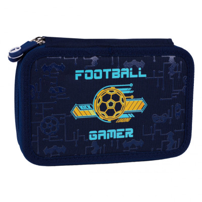 Пенал твердий YES подвійний HP-01 Football Gamer