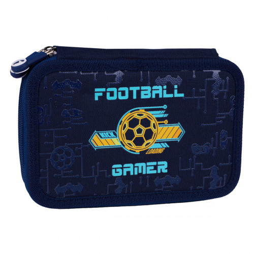 Пенал твердий YES подвійний HP-01 Football Gamer