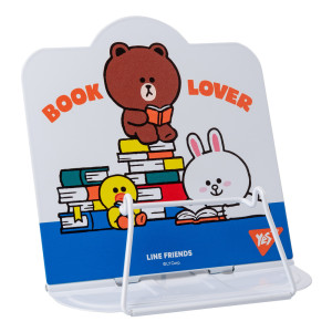 Підставка для книг фігурна Yes Line Friends металева 