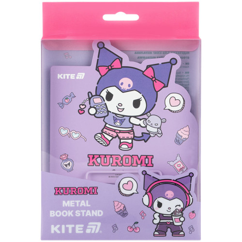 Підставка для книг Kite Kuromi  металева