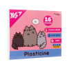 Пластилін Yes 16 кольорів 320 г Pusheen