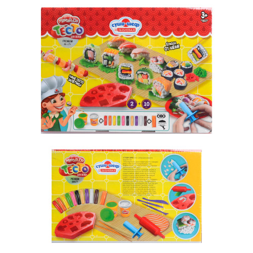 Тісто для ліплення Danko Toys Master Do Шеф-кухар суші середній