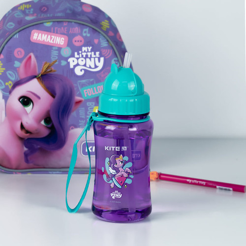 Пляшечка для води Kite My Little Pony , 350 мл, фіолетова
