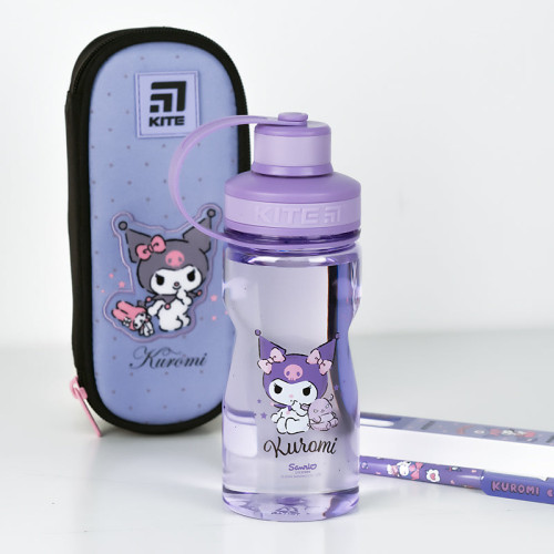 Пляшечка для води Kite Kuromi 500 мл, фіолетова