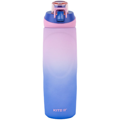 Пляшечка для води Kite  760 мл, фіолетово-рожева