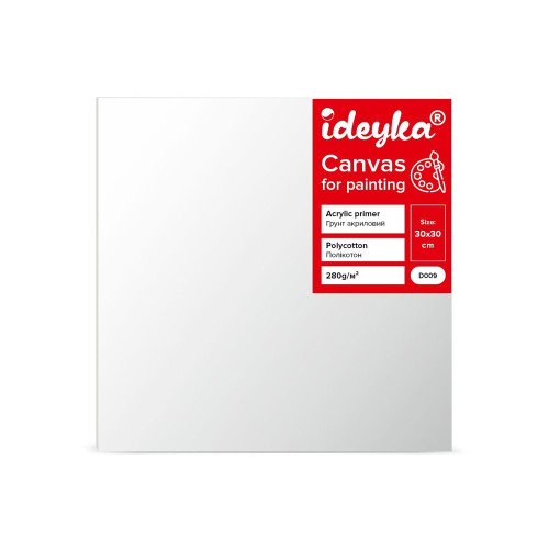 Полотно для розпису Ideyka 30×30 см